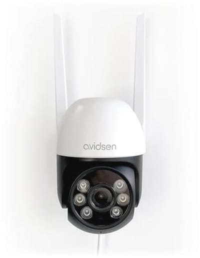 Beveiligingscamera Full HD 2K - Gemotoriseerd 360° - WiFi - Nachtzicht - Bewegingsdetectie