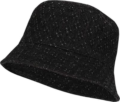 Sarlini - Bucket Hat - Vissershoedje - Hoed - Festival - Dames - Katoen - zwart