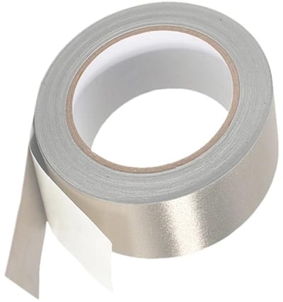 Dailygoods - Dubbele geleidende doek tape - Faraday plakband - Hoge afscherming - 25 mm - Dubbelzijdige isolatie tape - Geschikt voor kabelisolatie