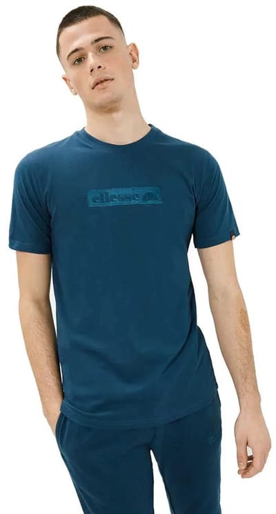 Ellesse Carpinone T-shirt Met Korte Mouwen Blauw S Man