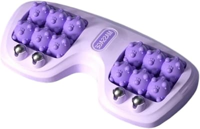 Voet Roller - Hielspoor Massager - Spierontspanning Bevorderen - Voetboog Aanpassing - 31 x 17 x 7 cm - Violet