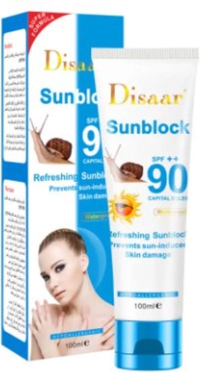 Zonnebrandcrème SPF90 UVA en UVB - biologisch - 100ml