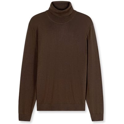 OLYMP Casual Breisel, Zwart-Bruin