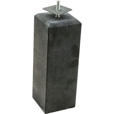 Intergard Betonpoer paalhouder met anker tuinveranda overkapping 150x150mm