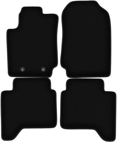 BASIC zwarte velours matten voor: Ford Ranger Raptor pick-up (2019-)
