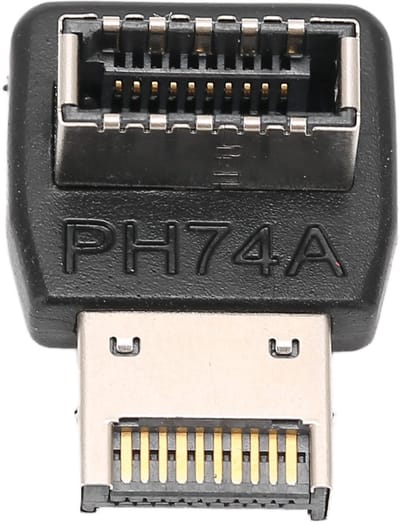 Cosensi - USB 3.1 Type E Adapter met 90 Graden Elleboog