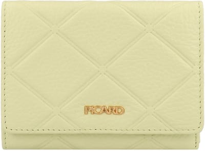 Picard Portemonnee RFID-bescherming Leer 12.5 cm - Dames - Horizontaal - limoncello