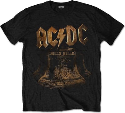 AC/DC - Brass Bells Heren T-shirt - S - Zwart