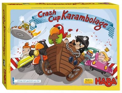Haba Bordspel Spelletjes vanaf 6 jaar Crash up Karambolage