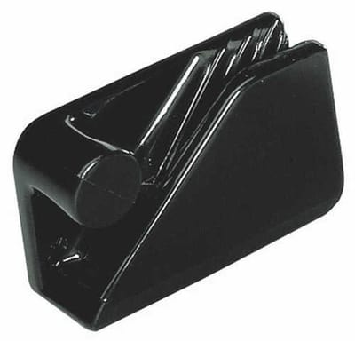 PLASTIMO fenderclip, zwart, voor touw van 6-12 mm