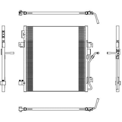 Condensor, airconditioning NRF 350188