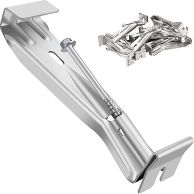 Dakgoothangers - Gootbeugels - Regengoten Repareren - Heavy Duty Aluminium - 5 inch - Zilver
