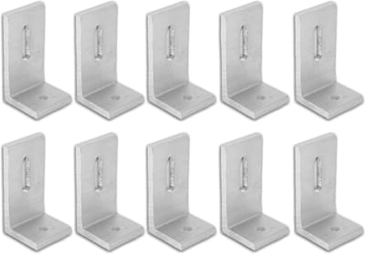 Zonnepaneel Montagebeugel - Paneelbeugel Dak - PV Systeem Installatie - Aluminium Legering - 10 Stuks - Zilver