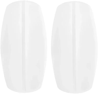 WiseGoods Luxe Siliconen Schouderpads Voor BH Bandjes - 2 Antislip Pads Voor Beha Band - Kleding & Ondergoed Accessoires - Wit