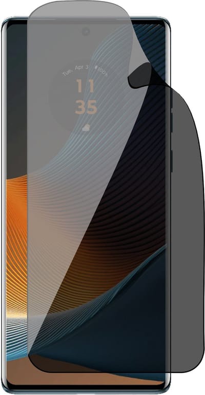 Privacy Screenprotector geschikt voor Motorola Edge 50 Fusion - 1x FlexGuard Screen Protector