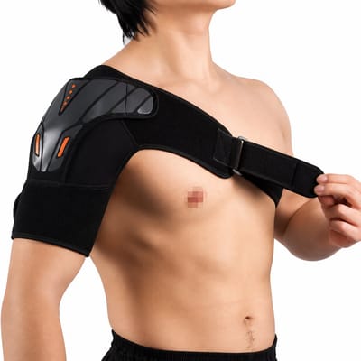 schouderbrace - Schouder Ondersteuning voor sporten - Verstelbaar & Stabiliteit - Geschikt voor de Linker en Rechterschouder - Sportbrace - Schouderklachten