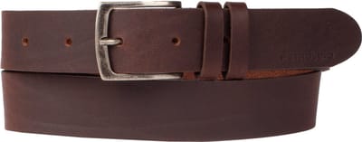 Petrol Industries Riem Heren - Broekriem - Leer - Bruin - 85 cm - S