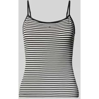 slim fit tanktop van katoenmix