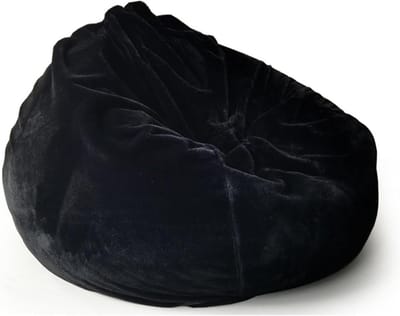 Zitzak Hoes - Zitbankhoes Knuffel - Knuffels Opbergen - Zacht Nepbont - 80x90cm - A