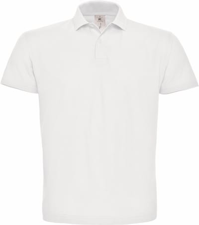B&C Id.001 Polo Shirt CGPUI10 - White - S