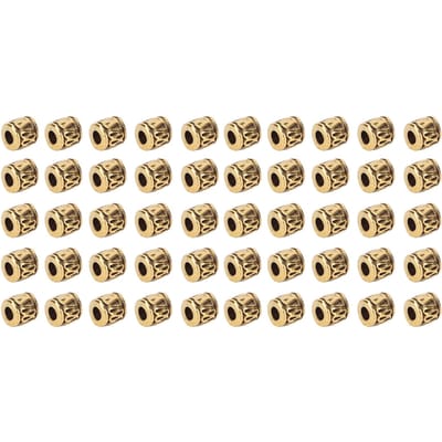 50 stuks Haarvlechtkralen Legering Baarddecoratie Dreadlocks Ringen Armband Ketting Maken