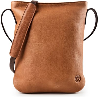 Harold's Chaza Mini tas Schoudertas Leer 15 cm - Dames - cognac