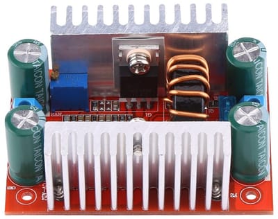 Dailygoody - DC-DC Boost Converter - 400W Versterker - Efficiënte Voedingsmodule - 8.5-50V naar 10-60V - Voor LED Drivers - Ideaal voor Elektroni