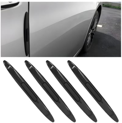 Beschermstrips Antistatisch - Bumperbescherming - Anti-botsingsbescherming - Auto/Krasbescherming - Pack van 4 - Duurzaam Silicone 143*15*7mm - Bumperstrip