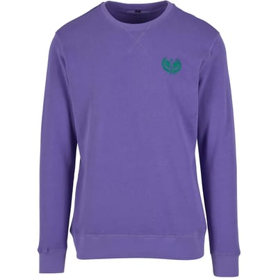 Mister Tee - Courtside Sports EMB Light Crewneck sweater/trui - S - Paars