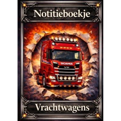 Notitieboekje, Vrachtwagens. - H. Mourits
