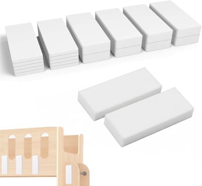20stuks - Geluiddempende buffer Geschikt Voor bedframes - Hoofdbeschermer - hoofdbordstopper - wandbescherming - Stootdoppen - zelfklevende pads om - wandbuffer van schuim - hoofdbordstoppers - Meubelwandbeschermers