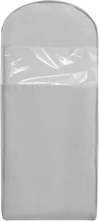 Mantelhoes Kleding - Hangende Organizer - Kleding Beschermen - Zelfcomprimerend - 60 x 130 cm - Grijs