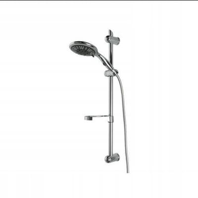 Luxe Douche Set Met Zeepplankje - Massagekop - 5 Standen - Slang, Douchekop, Stang en Plankje - Complete Set Voor de Douche