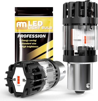 Canbus LED Lampen Rood BA15S P21W Foutvrij 12V Krachtige Vervanging voor Auto