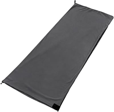 Dailygoods- Reisslaapzak Draagbaar - Huttenslaapzak - Lichtgewicht 320 g - Polyester - Machinewasbaar - Ideaal voor rugzaktochten - Slaapzak