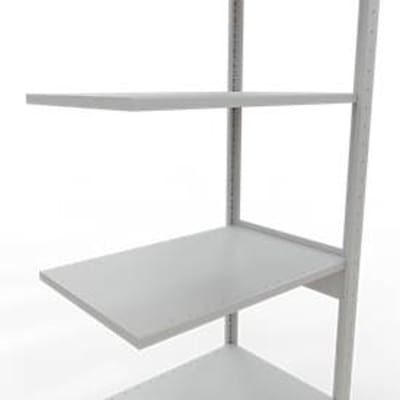 SCHULTE Lagertechnik - Insteekbevestiging met lengtebout - 2500x750x500 mm, type 150 kg