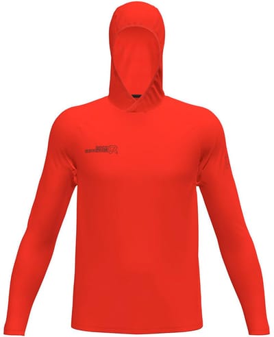 Rock Experience Wellhorn Fleece Met Kap Oranje M Man