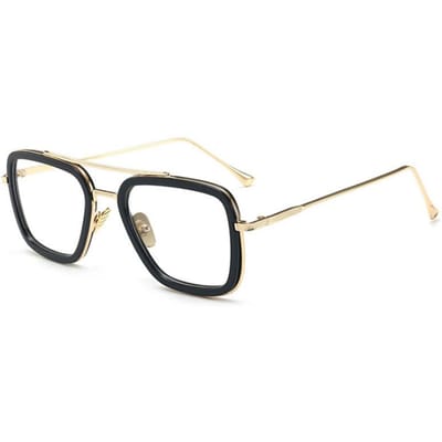 Nieuwste Heren Metalen Vierkante Zonnebril Mode Heren UV-Bestendige Zonnebril Klassiekers Vintage Mannen Brillen UV400 Zonnebrillen As shown in the figu beige
