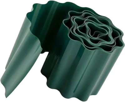 Tuinafscheiding van kunststof, ideale border voor planten en bloembedden, duurzaam en weerbestendig