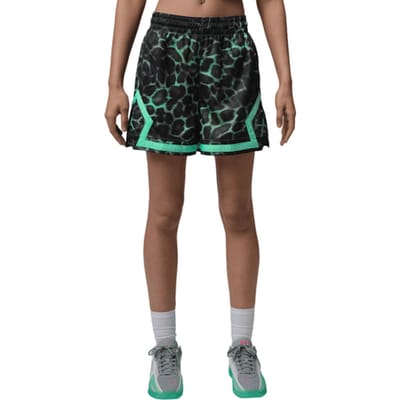 Jordan 4" Diamond Korte Broek Dames Groen K342