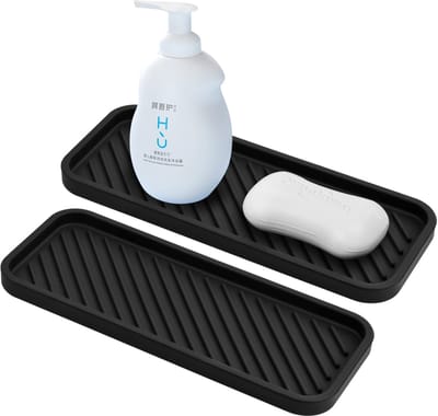 Silicone Spons Houder - Anti Slip Organiser voor Spoelbak - 23 x 9 cm