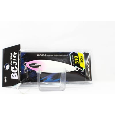 NS Black Hole Metal Jig Boca 30 grammes 310 Rose Luminescent (7117)