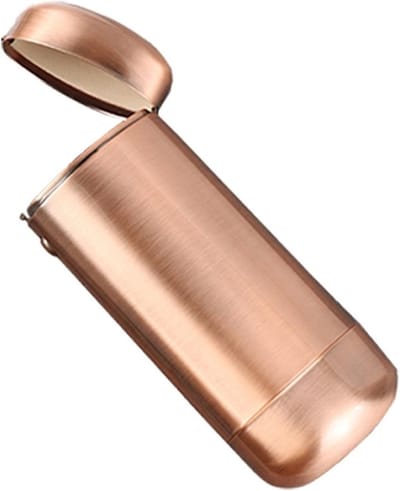 Draagbare vintage brillenkoker met drukknopsluiting, krasbestendige opbergtas voor heren en dames, ideaal voor reizen en bescherming van brillen