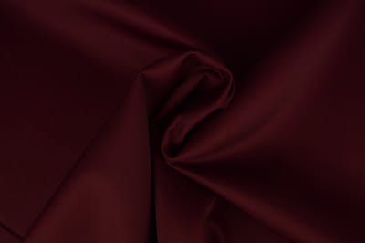 30 meter twill katoen - Bordeaux rood - 65% katoen - 35% polyester
