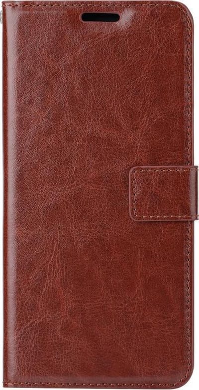 Bookcase Geschikt voor: Xiaomi Poco F3 / Mi 11i - Bruin - portemonee hoesje