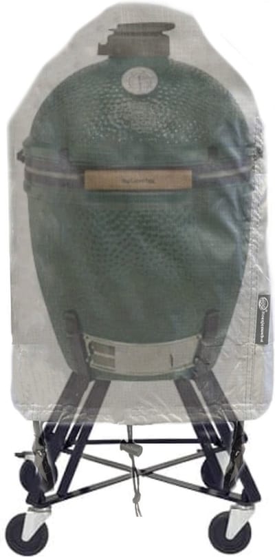 COVER UP HOC Diamond bbq hoes voor Big Green Egg Medium bbq - Waterdicht met Stormbanden en Trekkoord