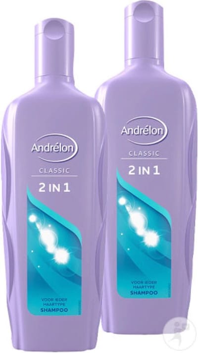 Andrélon Shampoo Classic Meloen & Aloë Vera 2 x 300 ml