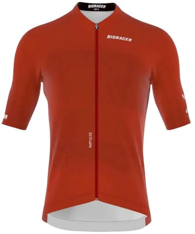 Bioracer Icon Impulse Korte Mouw Wielertrui Rood M Man