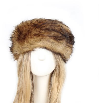BukkitBow - Tulband Hoofdband Dames Faux Fur - Warme Winter Oorwarmer - Fashion Haarband