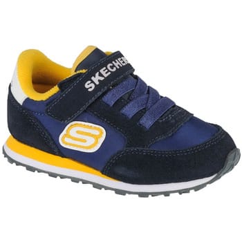 Skechers Retro Sneaks-Gorvox 97366N-NVGD, voor een jongen, Marineblauw, Sneakers,Sportschoenen, maat: 20